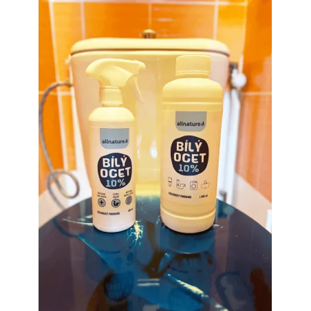 Bílý ocet 10% Allnature - 1000 ml