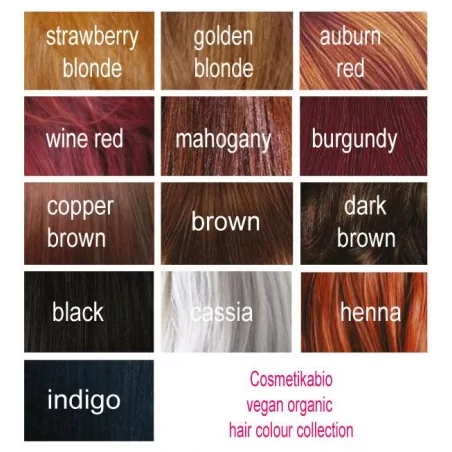 Barva na vlasy Zlatá blond CosmetikaBio - 100 g
