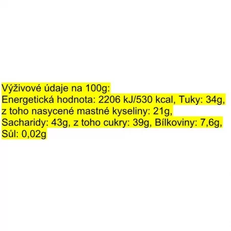 Hořká čokoláda s nugátem Dolfin - 30 g