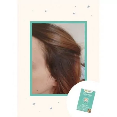 Přírodní barva na vlasy (lískový ořech) "Lakshmi" BIO laSaponaria - 100 g
