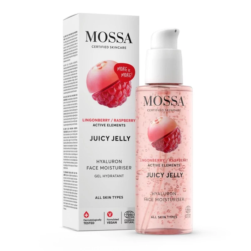 Juicy Jelly hydratační gel s kyselinou hyaluronovou Mossa - 100 ml